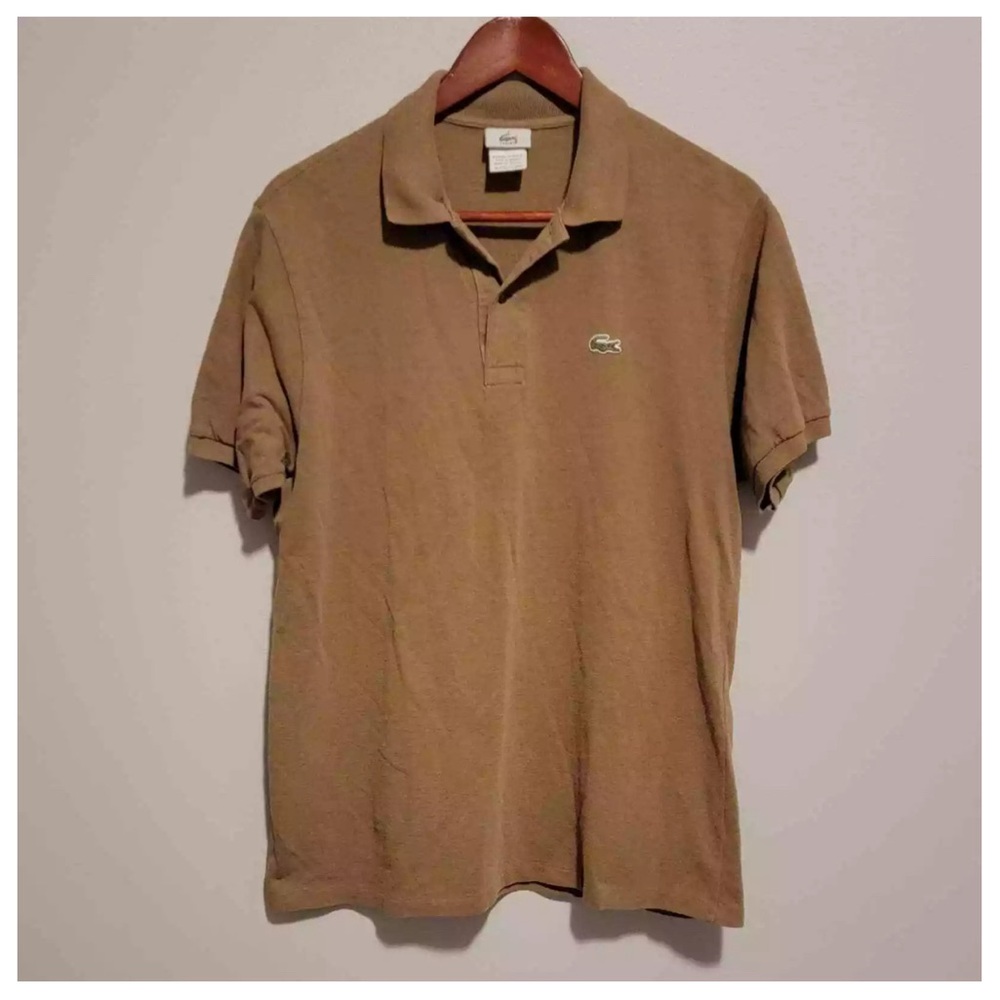 Lacoste Polo size 5 (L) Brown
